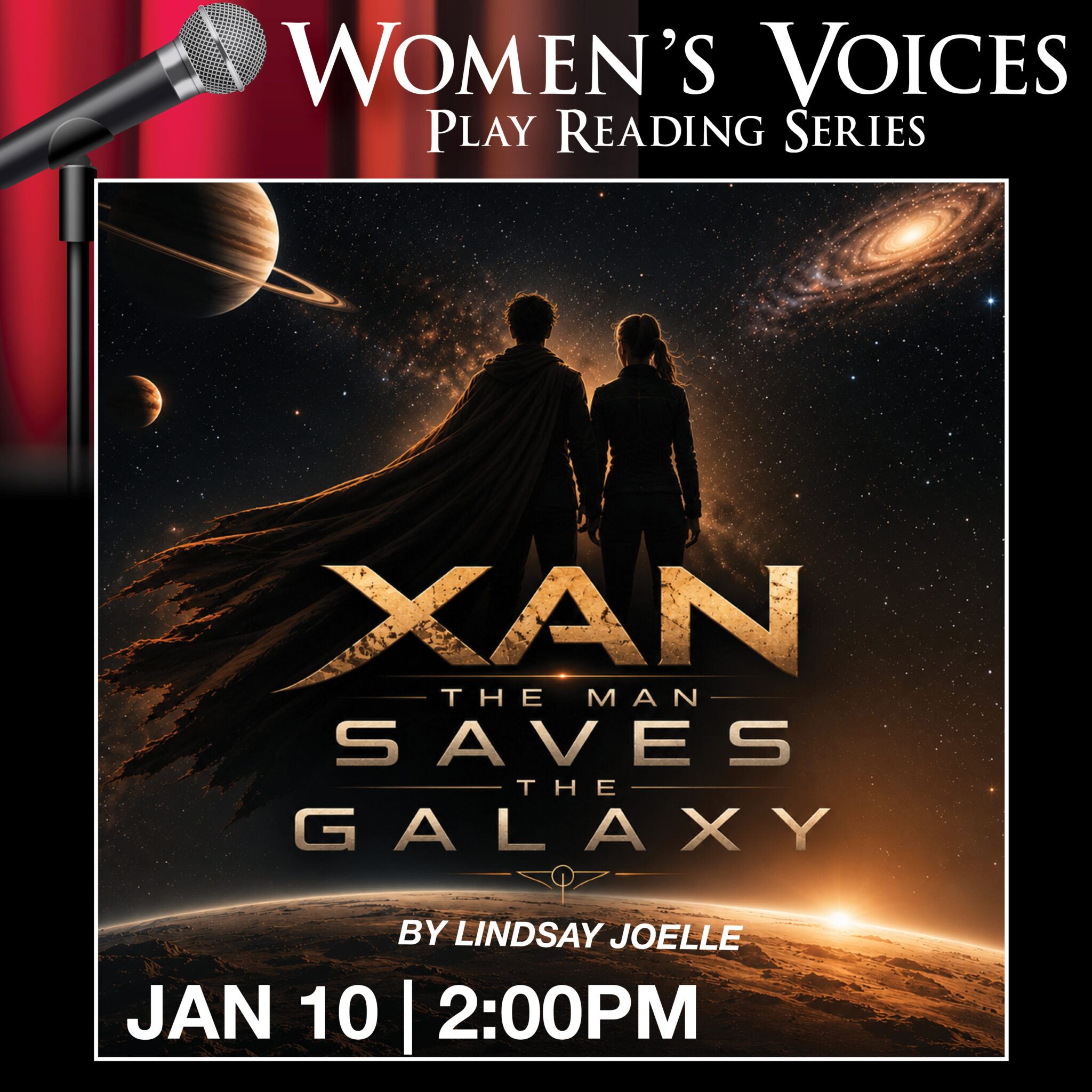 Key art for Xan the Man Saves the Galaxy